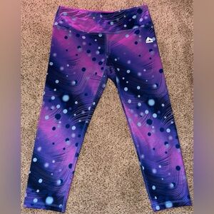 RBX Women's Leggings in Purple and Blue